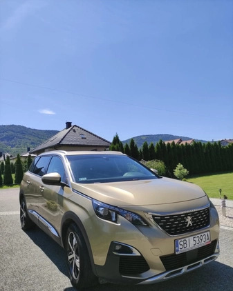 Peugeot 5008 cena 84850 przebieg: 74000, rok produkcji 2017 z Biała małe 154